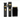 BaBylissPRO BlackFX Barber Combo Set – Hair Clipper, Skeleton Trimmer, and Foil Shaver in sleek black finish