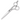 Kasho Excelia Series 6.0″ offset hair cutting scissors with polished convex blades, ergonomically curved offset handles, and detachable finger rest.