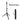 Prime Supplies Height-Adjustable Wig Stand Tripod 120  cm up to 180 cm