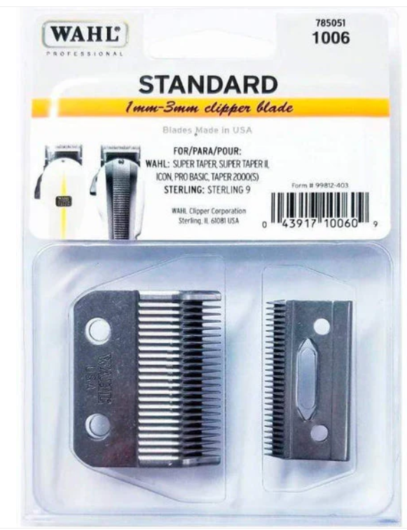 Wahl Standard 2-Hole Taper Blade