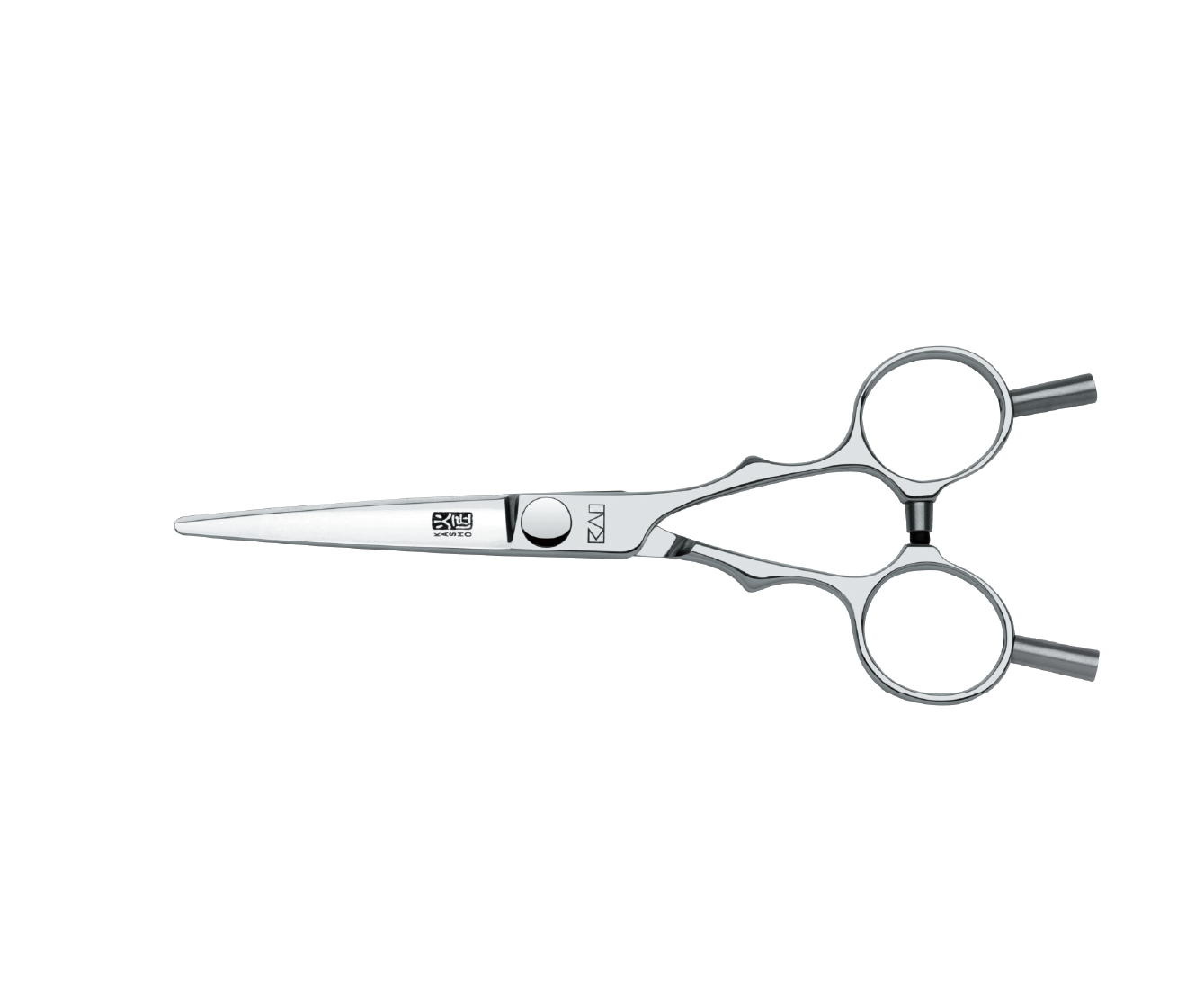 Kasho Silver Series 5.5" Straight Hairdressing Scissors