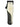 White and black hair clipper with gold accents on a dark background