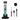 Gamma+ Cyborg Trimmer – Professional Metal Cordless Trimmer