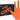 L3VEL3 Professional Nitrile Gloves Orange - 100 Gloves
