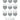 Andis 11-Piece Attachment Comb Set #66565