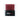 Brush with red bristles in a black handle featuring Babyliss Pro Barberology branding on a white background.