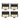 BaBylissPRO Premium Trimmer Guards FXPTG – Full set of guards compatible with FX797, FX787, and more, displayed in black with metal clips