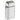 BabylissPro FoilFX Cord/Cordless Metal Double Foil Shaver - Silver FXFS2 with ergonomic metal housing and dual foils.