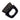  Barber portable soft neck dust brush with finger ring grip and badger-style bristles for beard grooming and shaving.