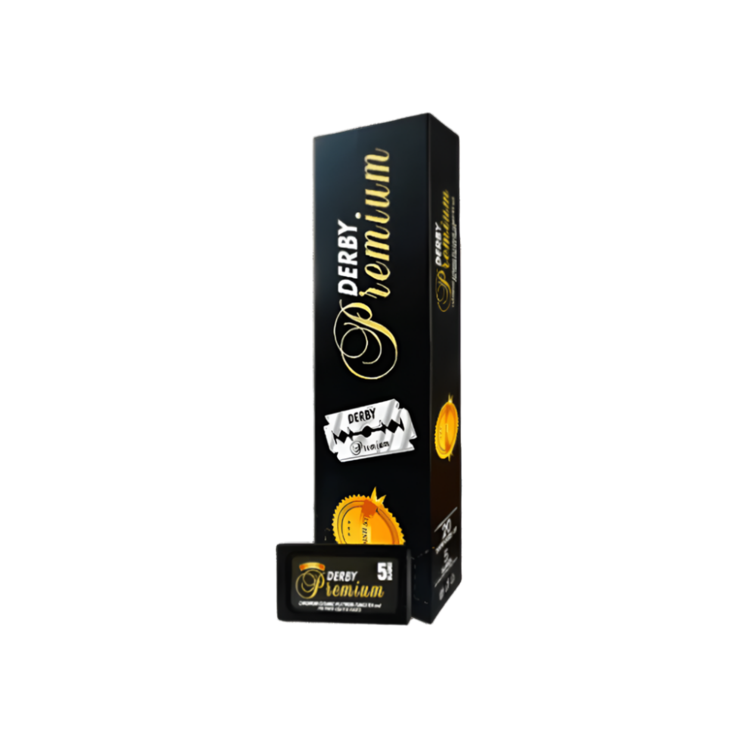 Derby Premium Double Edge Razor Blades, 100 Count