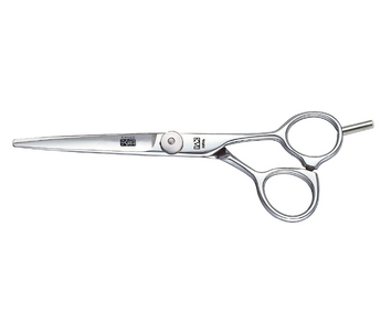 KASHO Design Master 6.0-inch Offset Left-Handed Hair Cutting Shears – VG‑10W steel, semi‑convex blades, satin finish