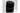 Black backpack on a light gray background
