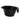 Professional black colour mixing bowl with non-slip rubber base and measurement markings for hair colour preparation