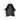 Black Ice Barber Cutting and Styling Cape in "Original Black" color, 59"x55", with secure hook closure for professional salon and barber use.