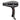 GAMMA+ 3500 Professional Salon Tourmaline Ionic Hair Dryer, 2 Nozzles, 6 Heat/Speed Settings, Black