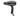 GAMMA+ 3500 Professional Salon Tourmaline Ionic Hair Dryer, 2 Nozzles, 6 Heat/Speed Settings, Black