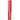 Wahl Large Flat Top Comb - Red
