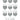 Andis 11-Piece Attachment Comb Set #66565