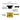 Replacement hair trimmer blade set with black and gold blades on a white background