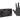 Black nitrile gloves with Level 3 packaging on a white background